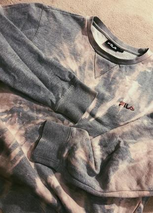 Світшот fila tie-dye (унісекс).