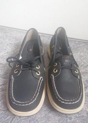 Фирменные мокасины из сша .sperry top sider .оригинал !5 фото