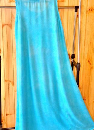 Легкое длинное летнее платье/сарафан4 фото