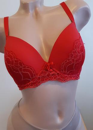 Ажурне білизна, бюстгальтер з поролоновими чашками, розмір 65f/70f, livera