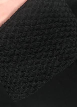 Стильний чорний реглан з факрутными рукавами stradivarius розмір s6 фото