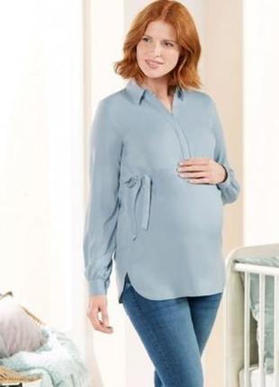 Блузка сорочка блуза кофта для вагітних esmara німеччина s, m, l, xl1 фото