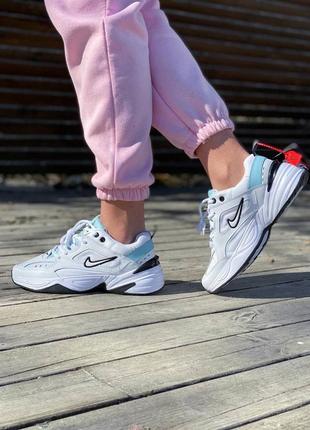 Женские кроссовки nike m2k tekni white4 фото