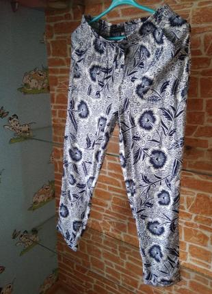 Віскозні літні штани primark s розмір з натуральної тканини3 фото