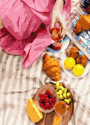 Картина по номерам вкусности на пикник