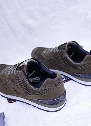 Совершенно новые кроссовки new balance 574 женские мужские кросівки жіночі чоловічі4 фото