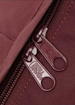 Рюкзак kanken big бордовый, кожаные ручки, очень легкий!! канкен!6 фото