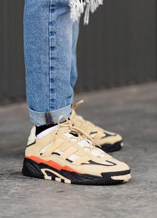 Мужские кроссовки adidas niteball beige 41-42-43-44-45