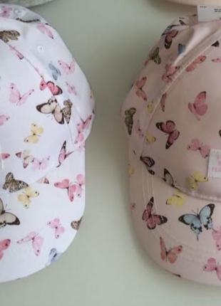 H&m кепка з метеликами на 8-12 років