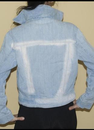 Эксклюзивная джинсовая курточка, рр.s-m2 фото