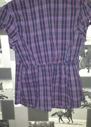 Отличная блуза в клетку tally weijl2 фото