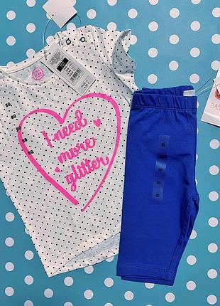 Набор футболка и леггинсы