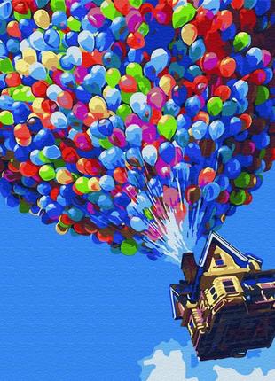 Картина по номерам вверх полёт за мечтой