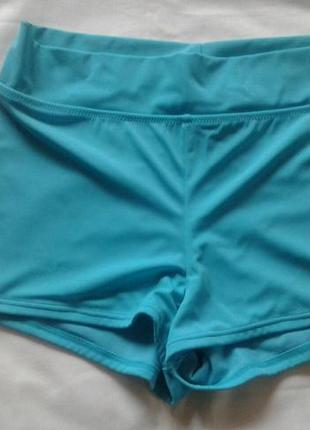 Шорти жіночі еластик-фарба бірюзовий riviera батал