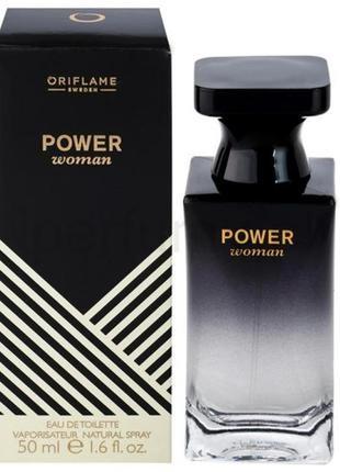 Оригинал!  туалетна вода oriflame power woman (пауэр вумэн), 50 мл.