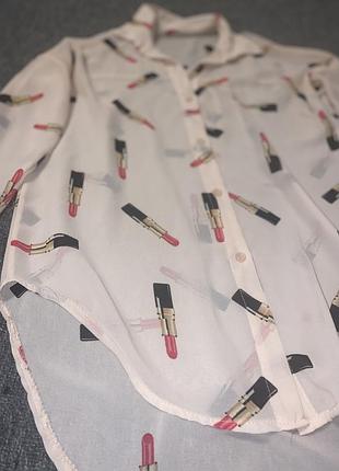 Шифонова блузка, сорочка