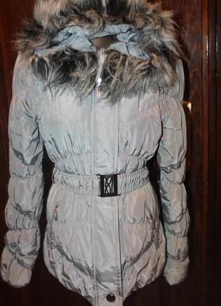 Плащ куртка утеплённый 44-46р.1 фото