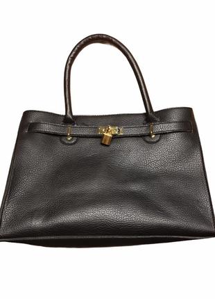 Кожаная сумка hermes