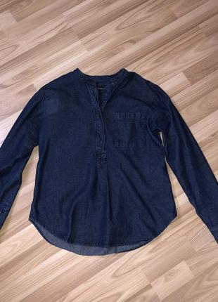 Джинсовая рубашка