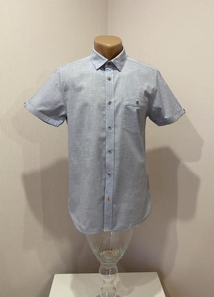 Мужская рубашка с коротким рукавом ted baker