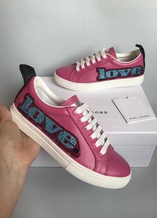 Кожаные кеды marc jacobs 35р 23,5 оригинал