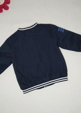 Дитячий лнгкий бавовняний бомбер next, бавовняна кофта 3