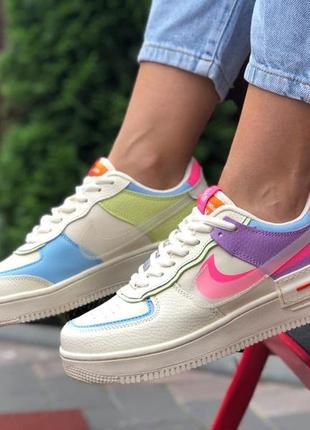 Nike air force 1 shadow🆕шикарные женские кроссовки🆕кожаные найк🆕жіночі кросівки🆕на весну