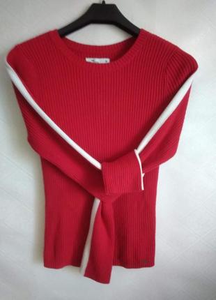 Джемпер свитер водолазка рубчик hollister1 фото