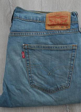 Джинсы levis 511 33/32 ( египет , egypt ) сост нового