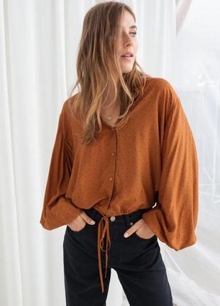 Блуза с шёлком & other stories