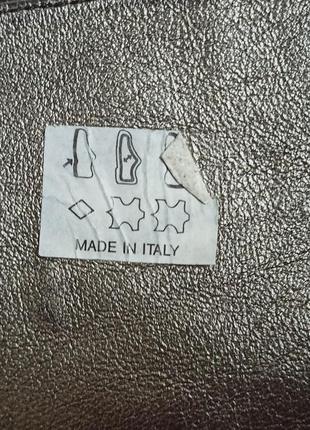 Италия.кожаные сапоги на низкий подъем,40разм.9 фото