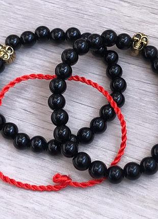 Браслет з натуральних каменів унісекс