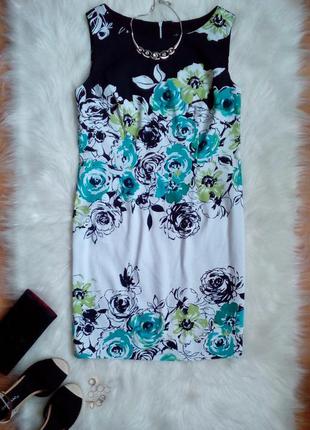 Платье-футляр сonnected apparel с принтом