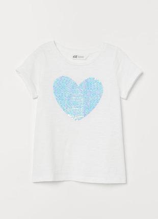 Футболочка для дівчинки h&m