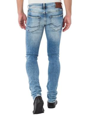 Мужские брендовые джинсы skinny cross jeans 30\34. качество премиум.2 фото