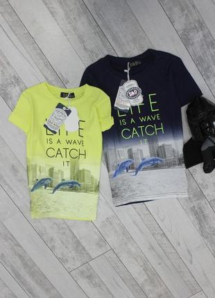 Новые футболочки на мальчиков 3-8 лет