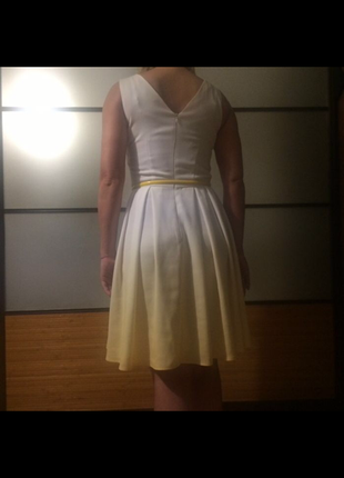 Красивое белое платье top secret , размер 36