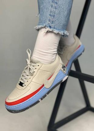 Nike air force 1 jester violet mist кросівки жіночі найк форс, кросівки найк жіночі демісезонні