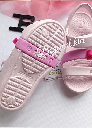 Скнлалии крокси сгосѕ kids keeley charm на дівчинку ніжно рожеві 2
