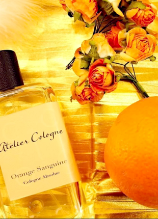 Atelier cologne orange sanguine💥оригінал 4 мл розпив аромату затест3 фото