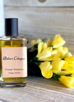 Atelier cologne orange sanguine💥оригинал  4мл распив аромата затест7 фото