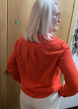 Блуза оранжевая2 фото