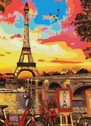 Картина по номерам живописний куточок в парижі 701 фото