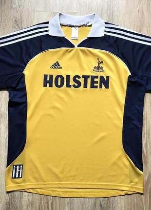 Вінтажна футбольна джерсі adidas tottenham hotspur 1999 away retro football shirt jersey1 фото