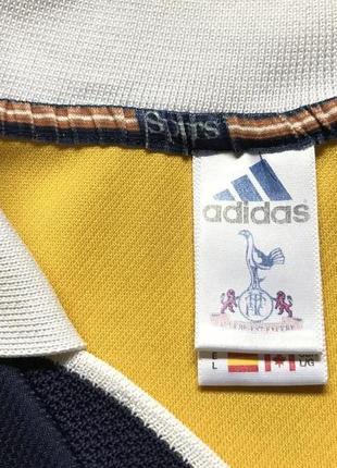 Вінтажна футбольна джерсі adidas tottenham hotspur 1999 away retro football shirt jersey6 фото