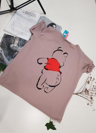 Футболка беж вінні пух