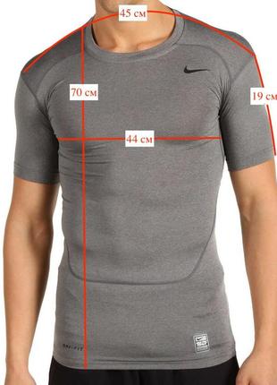 Компресійна футболка nike pro combat (розмір м,l)10 фото