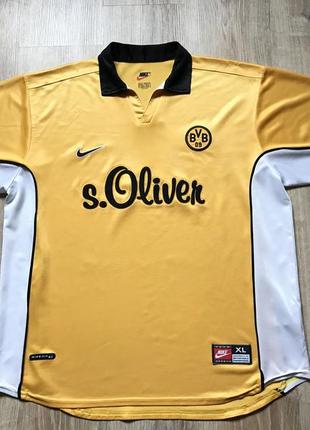 Вінтажна футбольна джерсі nike bvb borussia dortmund vintage shirt home jersey 98