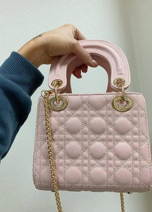 Сумка женская розовая (клатч, кошелек, рюкзак, сумочка)2 фото