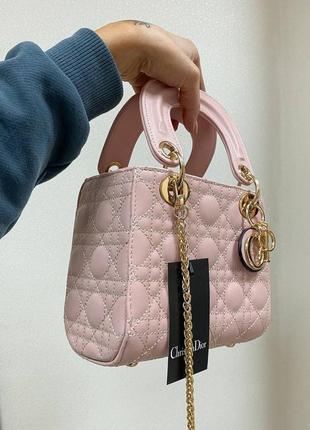 Сумка женская розовая (клатч, кошелек, рюкзак, сумочка)3 фото